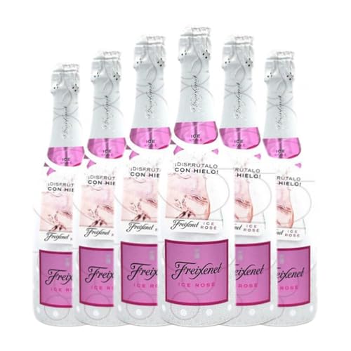 CavaFreixenetSekt Ice Rosé Cava Kleine Flasche 20 cl Rosé Sekt (Karton mit 6 Kleine Flasche von 20 cl) von Grupo FreixenetCavaCava