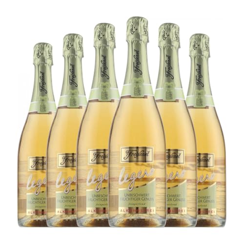 CavaFreixenetSekt Legero Perlwein 0,0 Cava 75 cl Sin Alcohol Weißer Sekt (Karton mit 6 Flaschen von 75 cl) von Grupo FreixenetCavaCava