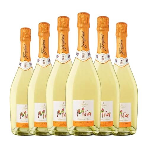 WeißerFreixenetSekt Mía Sparkling Muskat Edelsüß Penedès 75 cl Weißer Sekt (Karton mit 6 Flaschen von 75 cl) von Grupo FreixenetCavaCava