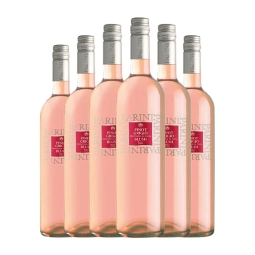 Gruppo Vini Blush Grauburgunder Delle Venezie 75 cl Rosé-Wein (Karton mit 6 Flaschen von 75 cl) von Gruppo Italiano Vini