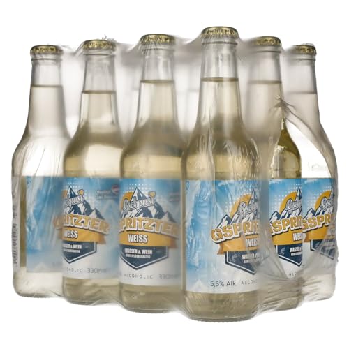 Gschpusi gspritzter weiss 5,5% Vol. 12x0,33l von Gschpusi