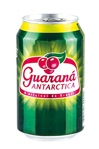 Guaraná Antarctica Brasilianische Limonade, 24er Pack, EINWEG (24 x 330 ml) von Guaraná ANTARCTICA