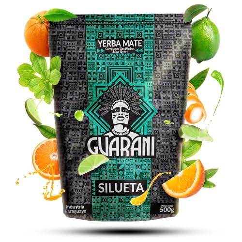 Guarani Silueta 0,5 kg | Kräuter-Yerba Mate 500 g | Innovative Fit-Formel | Kraft des natürlichen Koffeins | Yerba Mate Tee aus Paraguay von Guarani