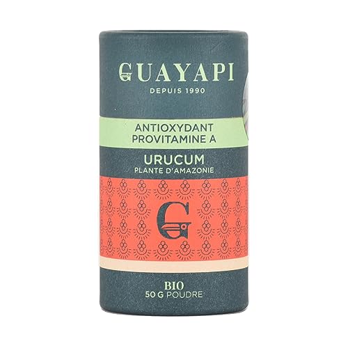 Guayapi Urucum-Pulver (Bixa Orellana) aus Wildlese, "Die Sonne Ihrer Haut", 1er Pack (1 x 50 g) von Guayapi