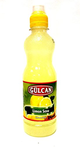 4 x 500ml Gülcan Zitronenkonzentrat Zitronensaft Zitronensauce - Limon Suyu von Gülcan