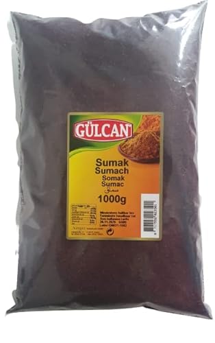 Gülcan Sumach -Sumak - Somak Gewürz XL Beutel 1 Kg von Gülcan