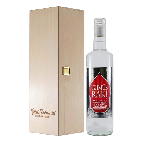 Gümüs Raki mit Geschenk-Holzkiste von Gümüs