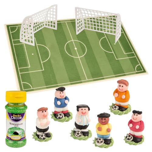 Günthart 1 Fußball Tortendeko Set, 1er Pack (1 x 328 g) von Günthart