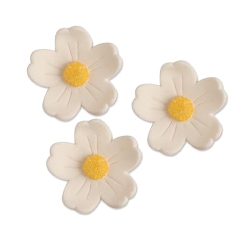 Günthart Feinzucker-Blumen, groß, weiß, 1er Pack (1 x 242 g) von Günthart