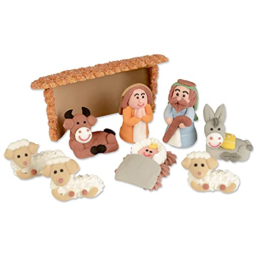 Günthart 4 Weihnachtskrippen - Sets aus Zucker | einzelne Figuren | Weihnachten von Günthart