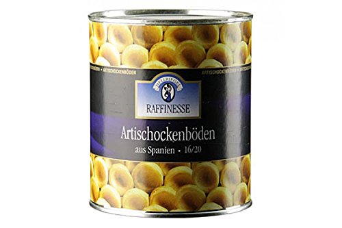 Artischockenböden, 16-20 Böden, ø ca. 4cm, 800g von Günther Hellriegel GmbH