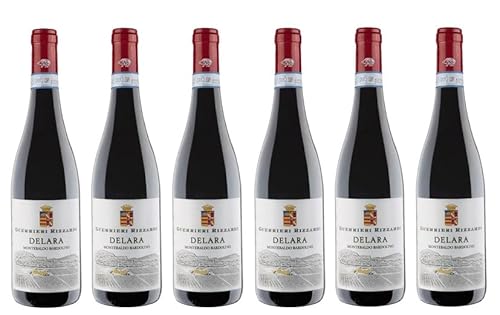 6x 0,75l - 2021er - Guerrieri Rizzardi - Delara Montebaldo - Bardolino D.O.P. - Veneto - Italien - Rotwein trocken von Guerrieri Rizzardi