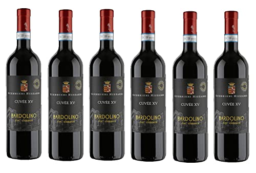 6x 0,75l - 2023er - Guerrieri Rizzardi - Cuvée XV - Bardolino Classico D.O.P. - Veneto - Italien - Rotwein trocken von Guerrieri Rizzardi