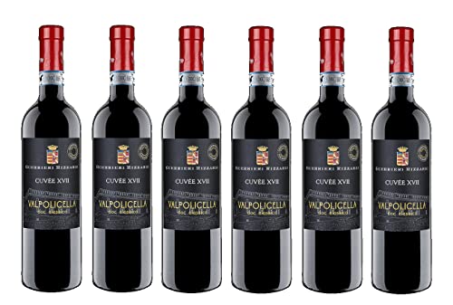 6x 0,75l - 2023er - Guerrieri Rizzardi - Cuvée XVII - Valpolicella Classico D.O.P. - Veneto - Italien - Rotwein trocken von Guerrieri Rizzardi