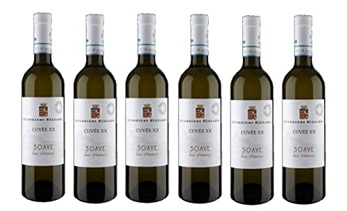 6x 0,75l - 2023er - Guerrieri Rizzardi - Cuvée XX - Soave Classico D.O.P. - Veneto - Italien - Weißwein trocken von Guerrieri Rizzardi