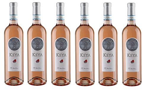 6x 0,75l - 2023er - Guerrieri Rizzardi - Keya - Bardolino Chiaretto D.O.P. - Veneto - Italien - Rosé-Wein trocken von Guerrieri Rizzardi