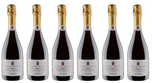 6x 0,75l - Guerrieri Rizzardi - Prosecco - Spumante - Prosecco D.O.P. - Veneto - Italien - Schaumwein extra dry von Guerrieri Rizzardi