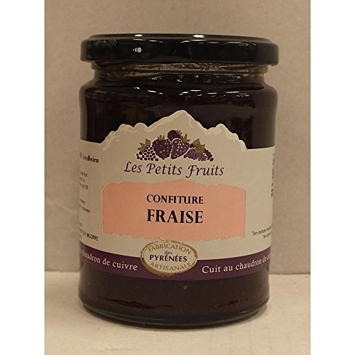 Les Petits Fruits Confiture Fraise 325g Glas (Erdbeer Konfitüre) von Guillaume & Lesgards