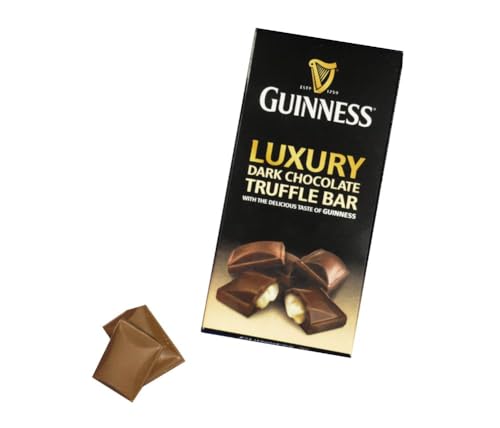 Guinness Luxury Dark Schokolade Trüffel Bar (90g) von Guinness