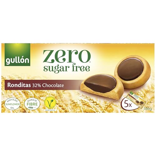 Galletas Gullón Diet Nature Ronditas Con Chocolate y Sin Azúcares 186gr von Gullon