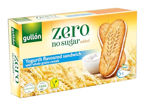 Gullón Diet Nature Zuckerfrei Sandwich mit Sahne gefüllt von Gullon