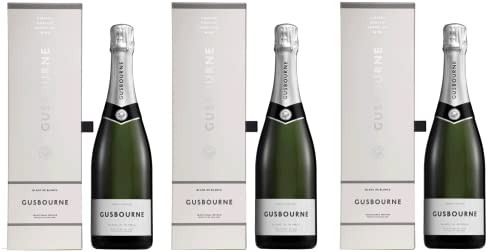 3x 0,75l - 2016er - Gusbourne Estate - Blanc de Blancs - brut - in GP - Kent - England - Schaumwein brut von Gusbourne Estate