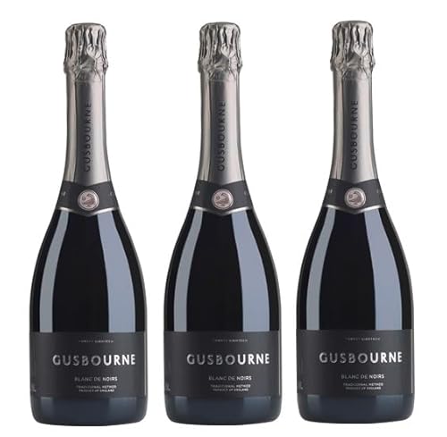 3x 0,75l - 2018er - Gusbourne Estate - Blanc de Noirs - Brut - Kent - England - Schaumwein brut von Gusbourne Estate