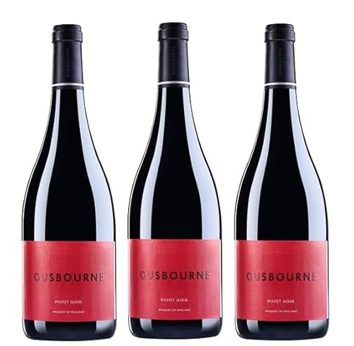 3x 0,75l - 2022 - Gusbourne Estate - Pinot Noir - Kent - England - Rotwein trocken von Gusbourne Estate