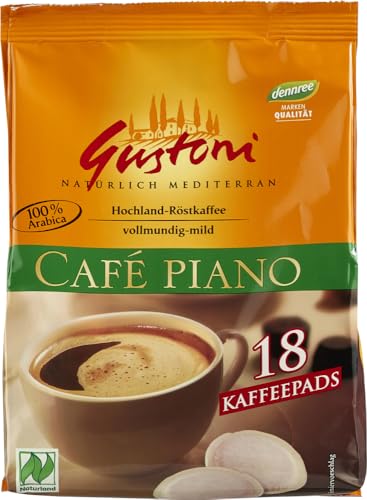 Café piano Kaffee-Pads 2 x 126 gr von Gustoni