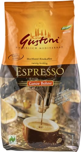 Espresso, ganze Bohne von Gustoni