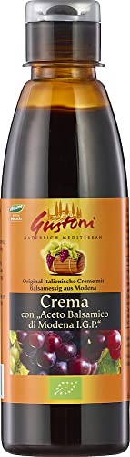 Gustoni Bio Crema con Aceto Balsamico di Modena I.G.P. (6 x 250 ml) von Gustoni