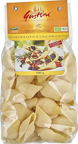 Gustoni Bio Hartweizen-Conchiglioni, bronze (1 x 500 gr) von Gustoni