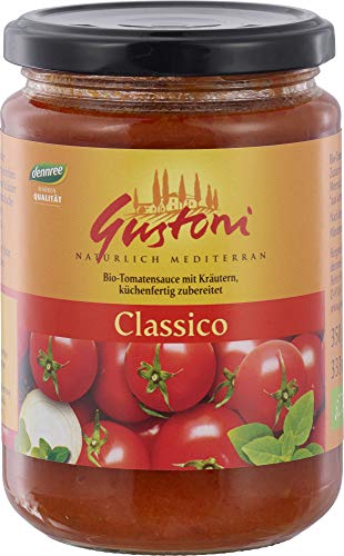 Gustoni Bio Tomatensauce Classico (6 x 350 gr) von Gustoni