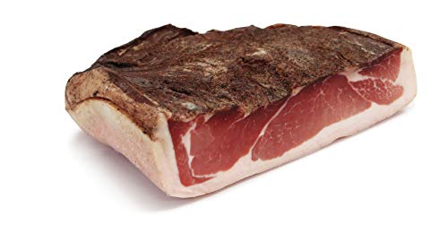 GUSTOS - Südtiroler Speck g.g.A. Rechteckig Halbe Hamme ohne Schwarte - 2 Kg - der originale Speck aus Südtirol von Gustos True Taste