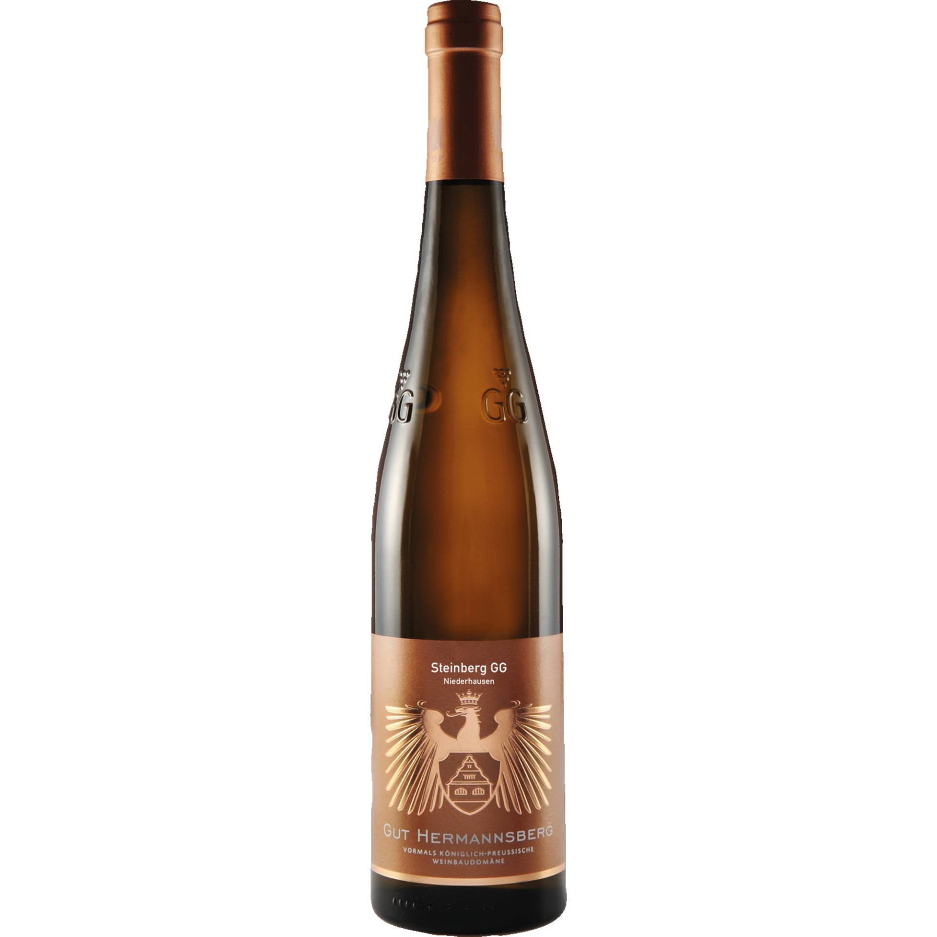 Steinberg Riesling GG, Trocken, Nahe, Nahe, 2023, Weißwein von Gut Hermannsberg, D - 55585 Niederhausen