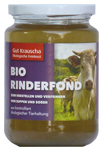 Gut Krauscha Bio Rinderfond, 2er Pack (2 x 320 g) von Gut Krauscha