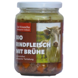 Rindfleisch mit Brühe von Gut Krauscha