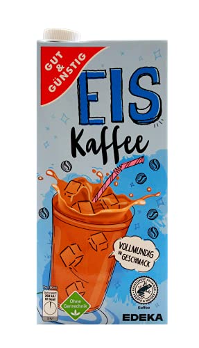 Gut & Günstig H-Eiskaffee 1,5 %, 6er Pack (6 x 1 l) von Gut&Günstig