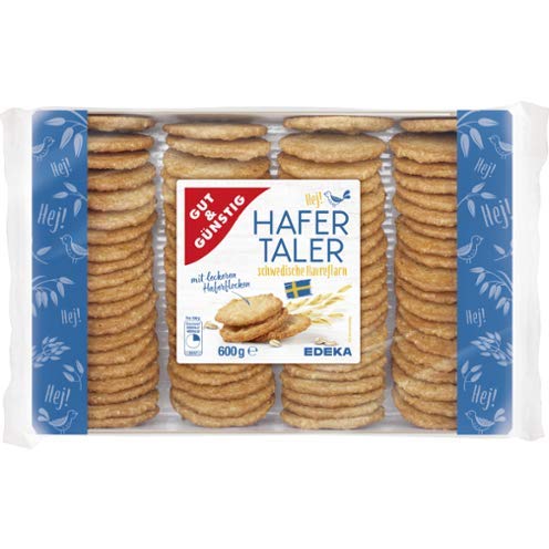 Gut & Günstig Hafertaler, 2er Pack, 2 x 600 g (2) von Gut & Günstig