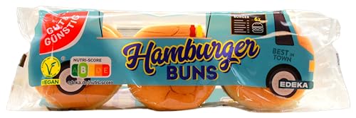 Gut & Günstig Hamburger Buns, 3er Pack (3 x 300g) von Gut & Günstig