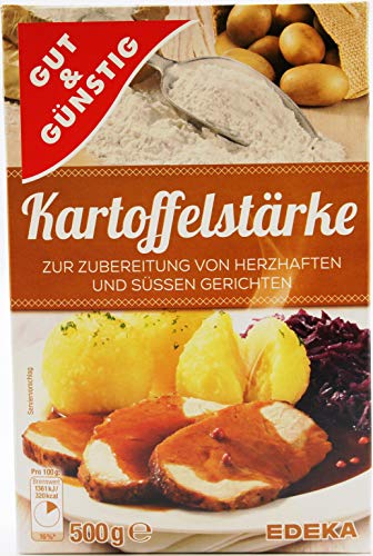 Gut & Günstig Kartoffelstärke, 18er Pack (18 x 500g) von Gut & Günstig