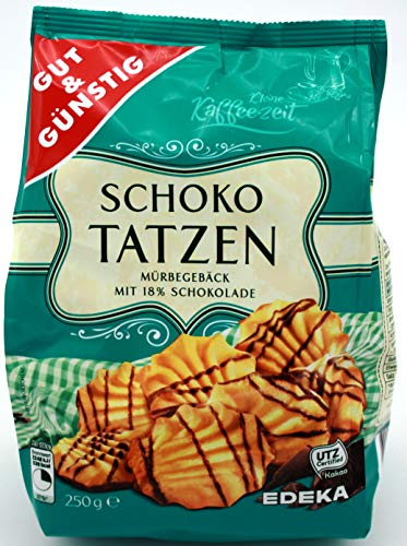 Gut & Günstig Schokotatzen, 10er Pack (10 x 250g) von Gut & Günstig