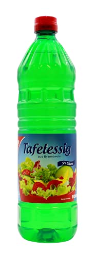 Gut und Günstig Tafelessig 5% aus Branntwein, 10er Pack (10 x 1 l) von Gut und Günstig