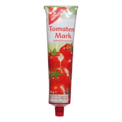 Gut&Günstig Tomaten-Mark dreifach konzentriert - 1 x 200 g von Gut & Günstig