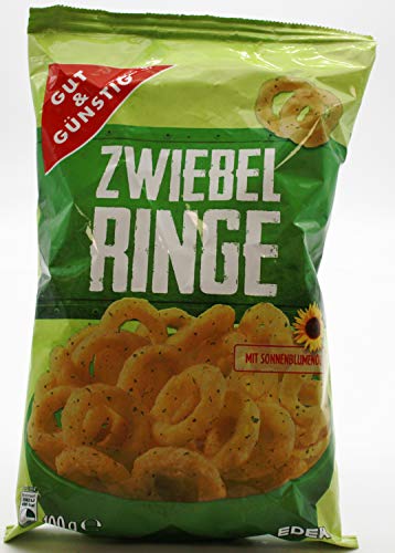 Gut & Günstig Zwiebelringe, 14er Pack (14 x 100g) von Gut & Günstig