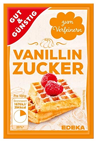 Vanillin Zucker GUT & GÜNSTIG 15 x 8 g von Gut & Günstig