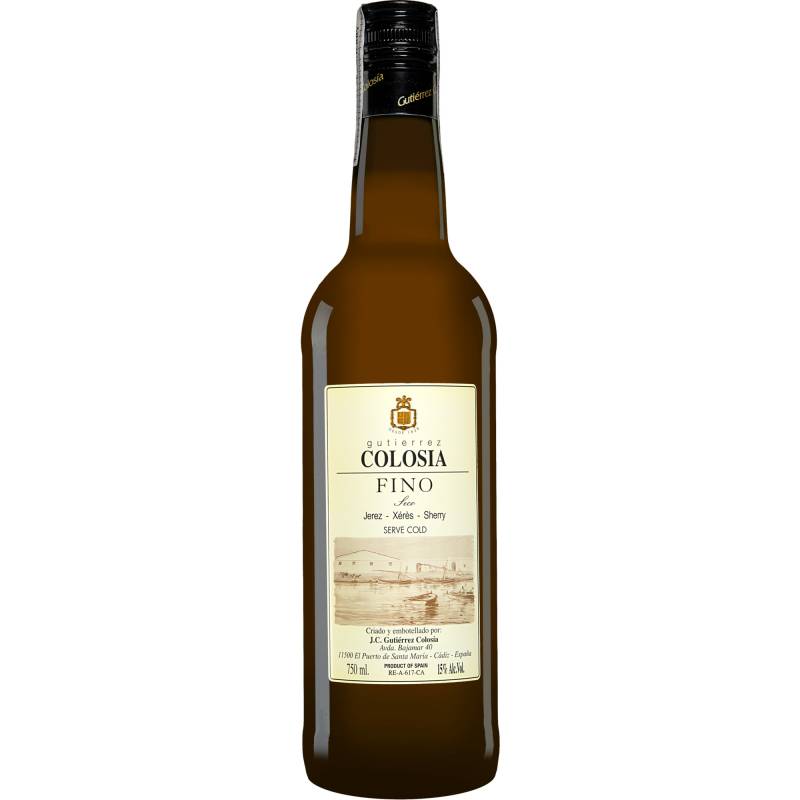 Gutiérrez-Colosía Fino  0.75L 15% Vol. Trocken aus Spanien von Gutiérrez Colosía