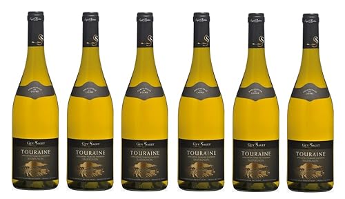 6x 0,75l - 2023er - Guy Saget - Sauvignon de Touraine A.O.P. - Loire - Frankreich - Weißwein trocken von Guy Saget