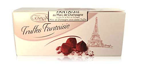 Guyaux Trüffelpralinés Truffes Fantaisie mit Marc de Champagne - 1er Pack von Guyaux