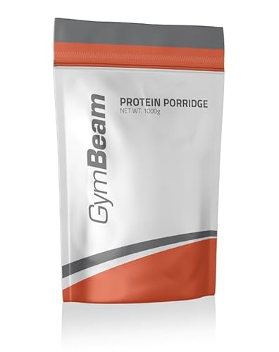 GymBeam Protein Porridge - Proteinreiches Frühstück, kalorienarme Haferflocken, 24 g Eiweiß pro Portion, gute Ballaststoffquelle, geringer Zuckergehalt, einfach und schnell (1000 g, Banana) von GymBeam